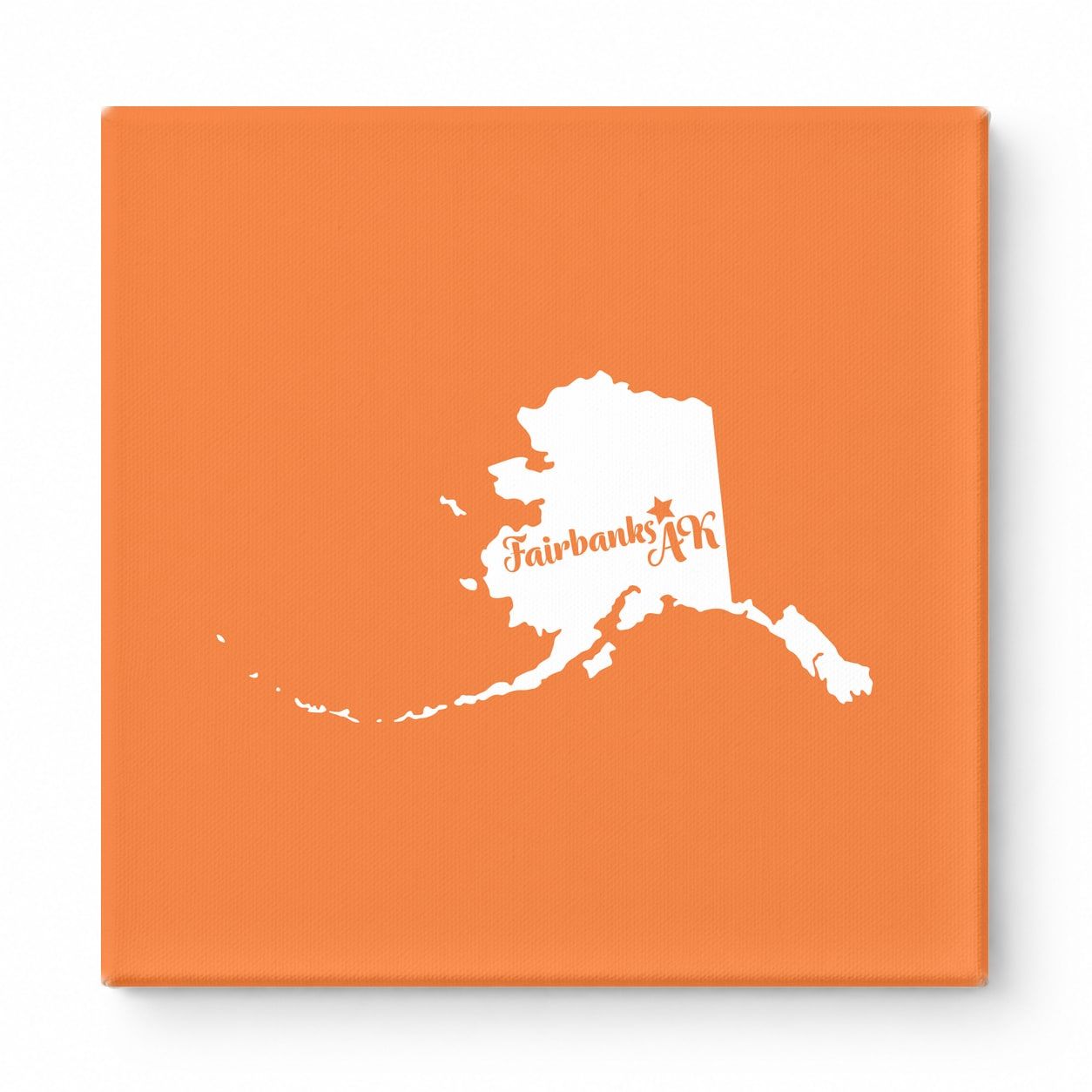 Home Sweet Fairbanks — Alaska State Silhouette