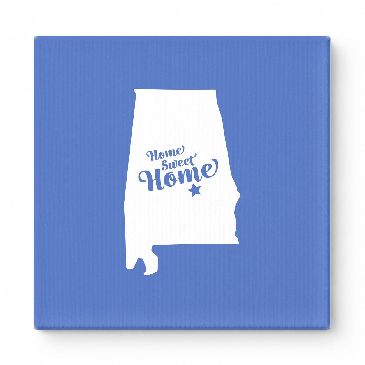 Home Sweet Montgomery — Alabama State Silhouette