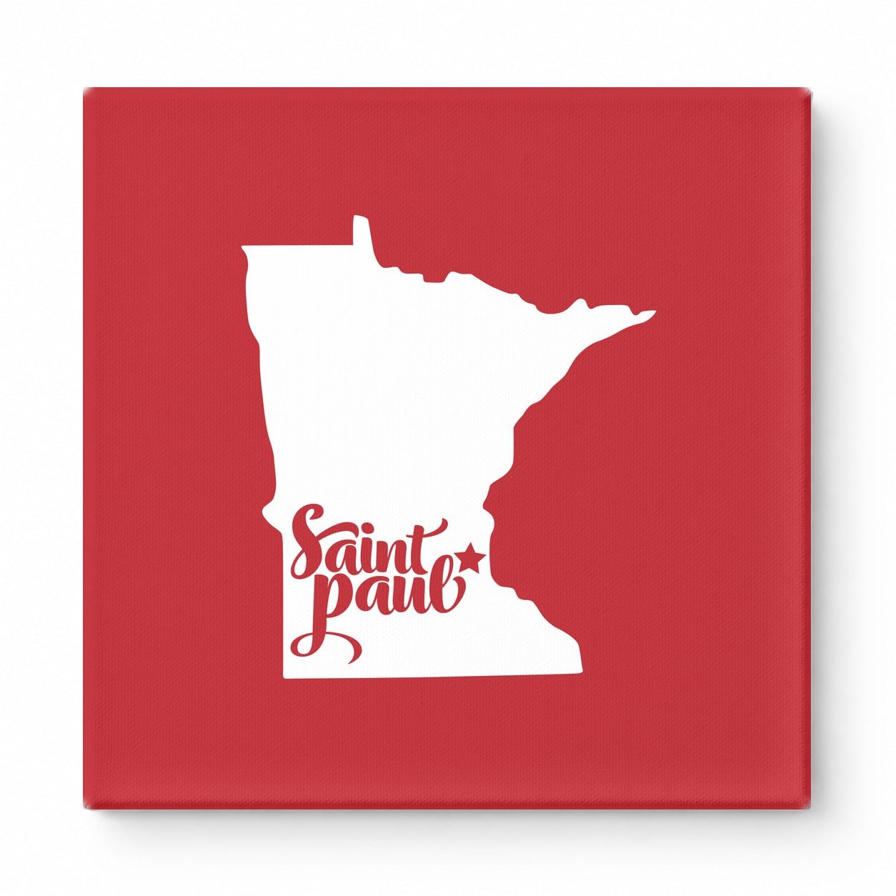 Home Sweet Saint Paul — Minnesota State Silhouette