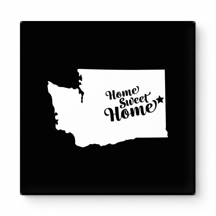 Home Sweet Seattle — Washington State Silhouette