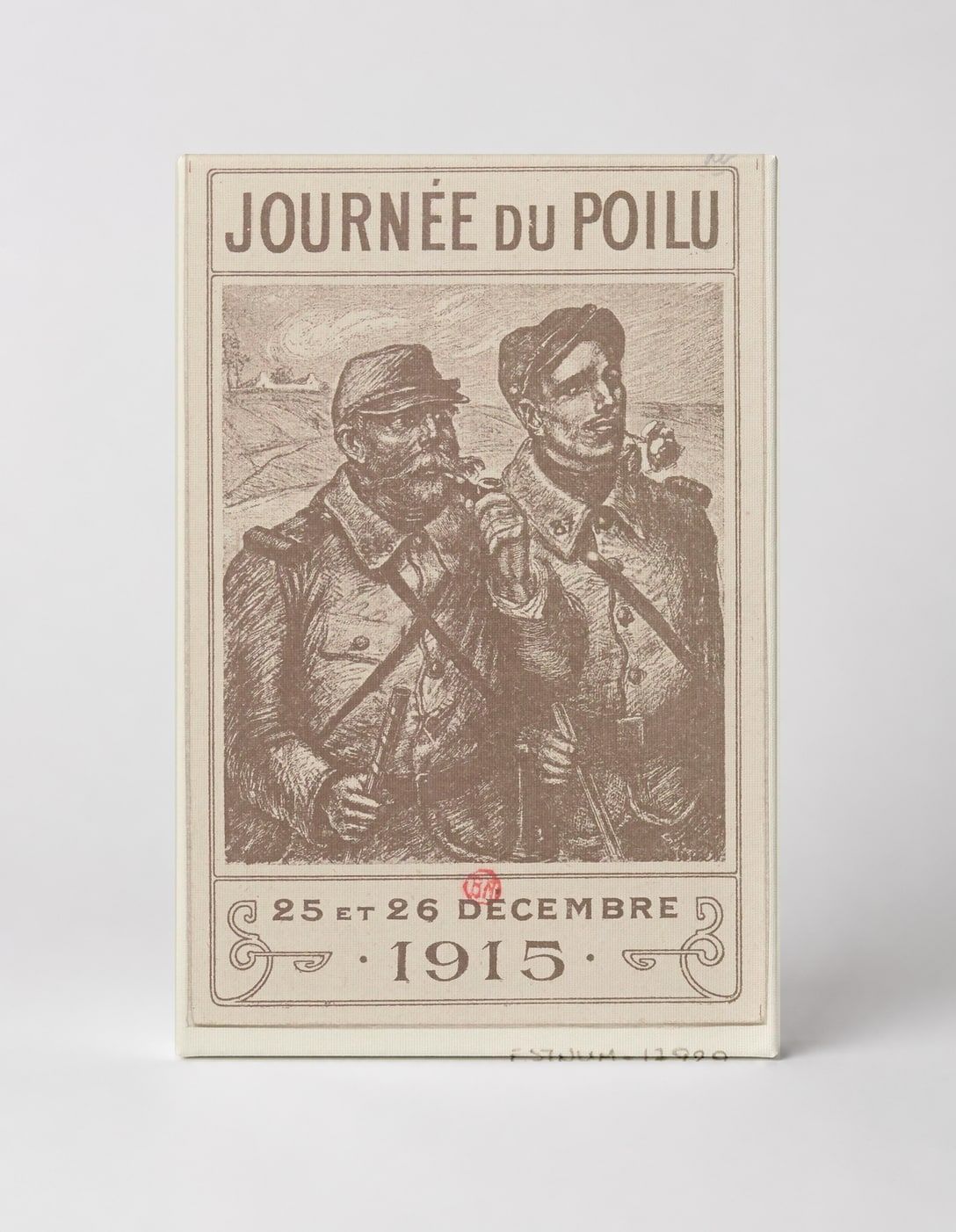 Journée du Poilu 1915 - WWI French Soldiers Vintage Poster Wall Art