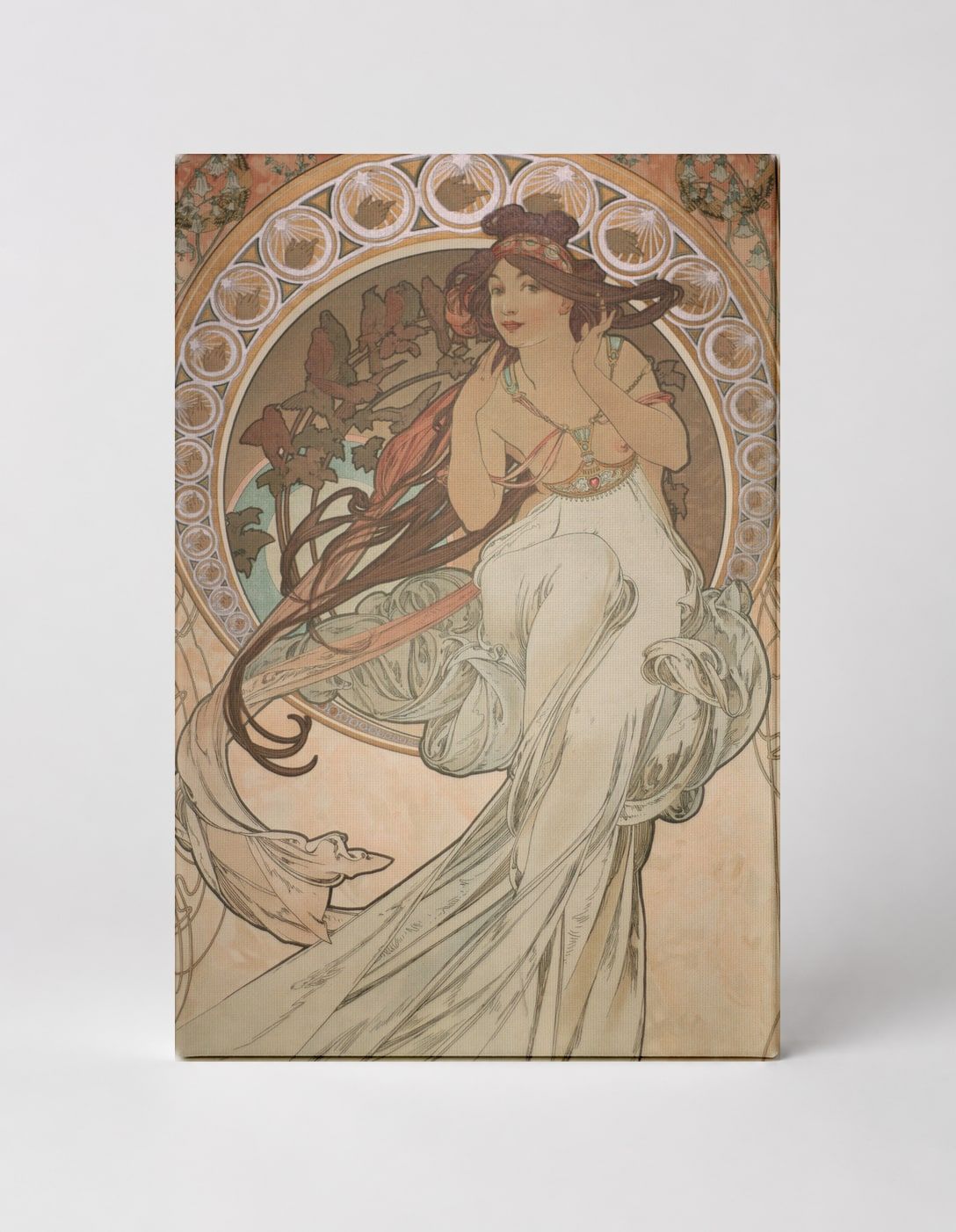 La Musique 1898 - Art Nouveau Alphonse Mucha Vintage Poster Wall Art