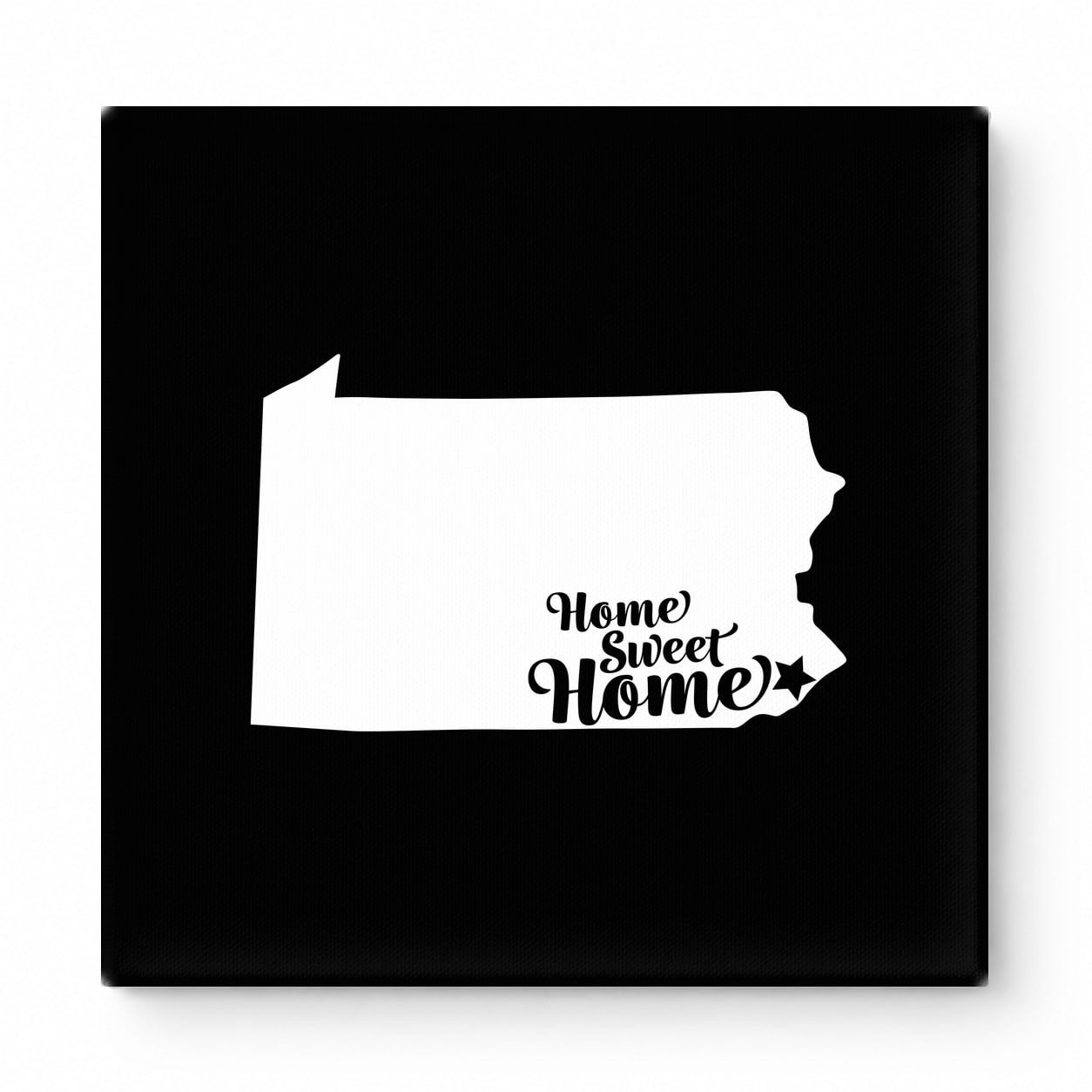 Home Sweet Lancaster — Pennsylvania State Silhouette