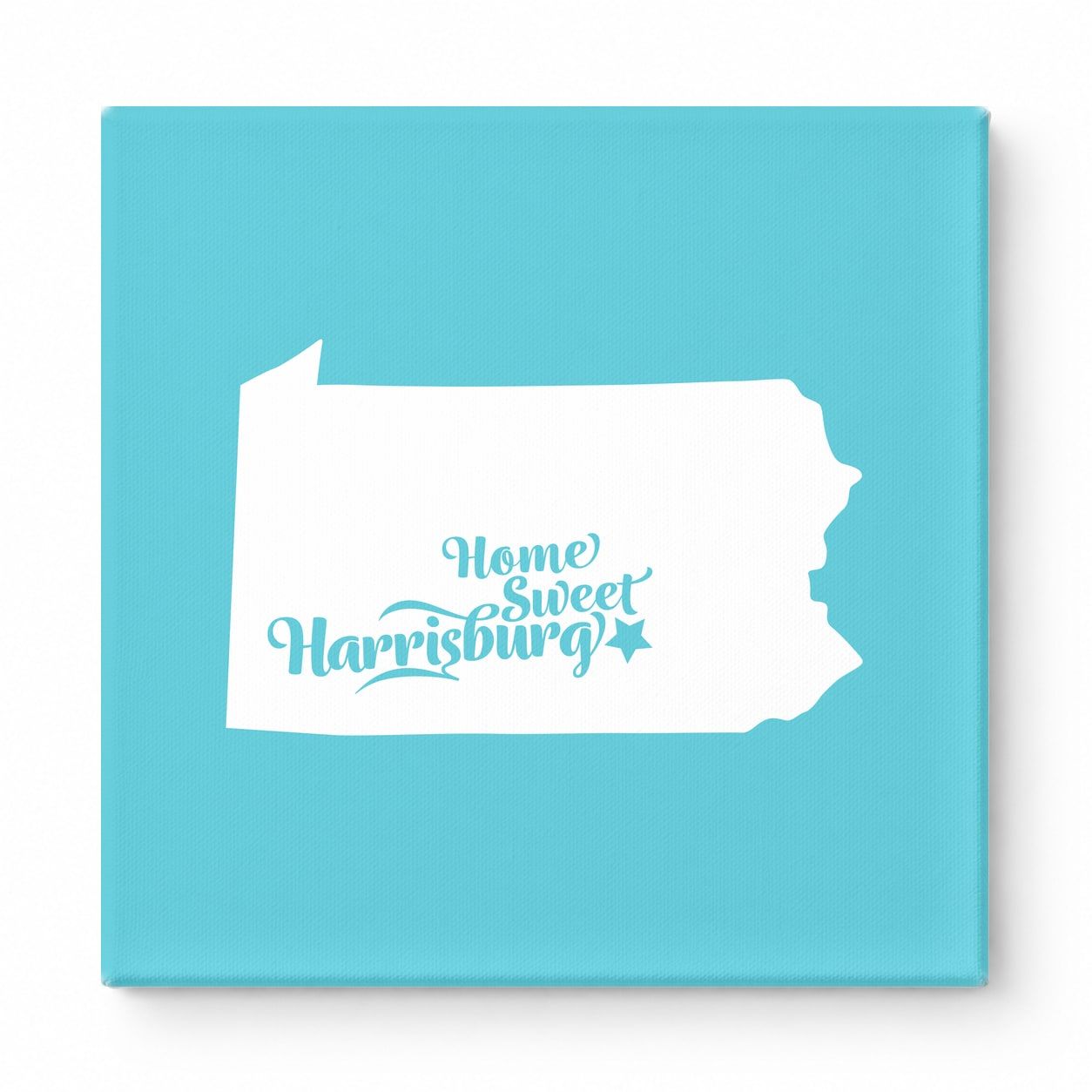 Home Sweet Harrisburg — Pennsylvania State Silhouette