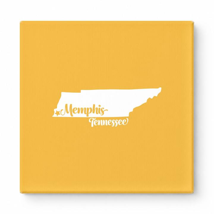 Home Sweet Memphis — Tennessee State Silhouette