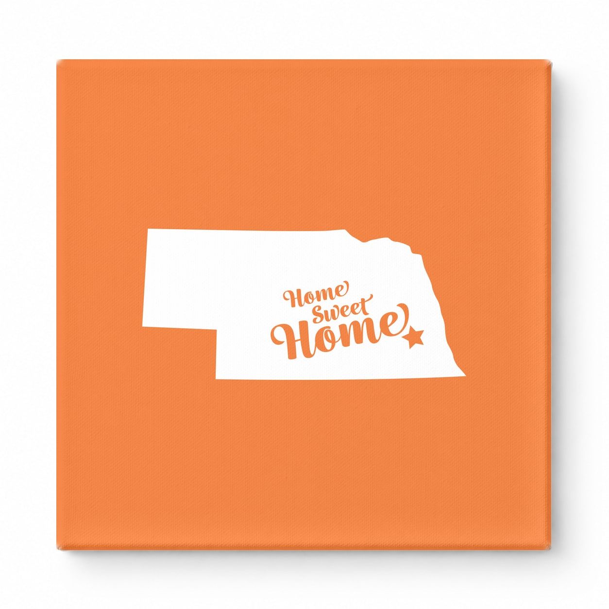 Home Sweet Lincoln — Nebraska State Silhouette