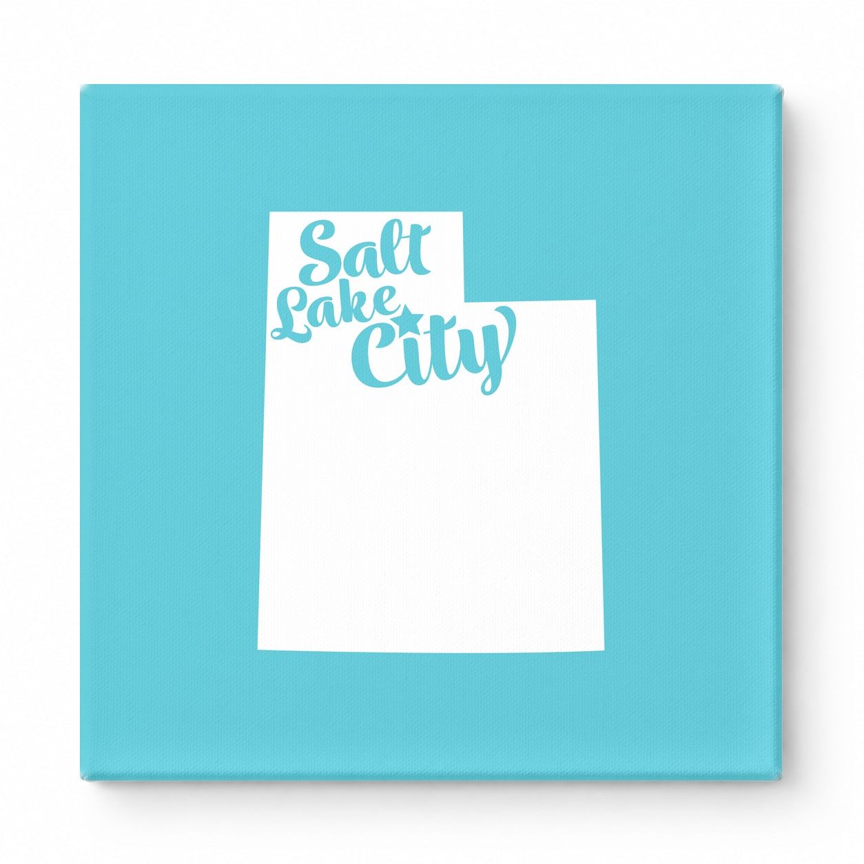 Home Sweet Salt Lake City — Utah State Silhouette