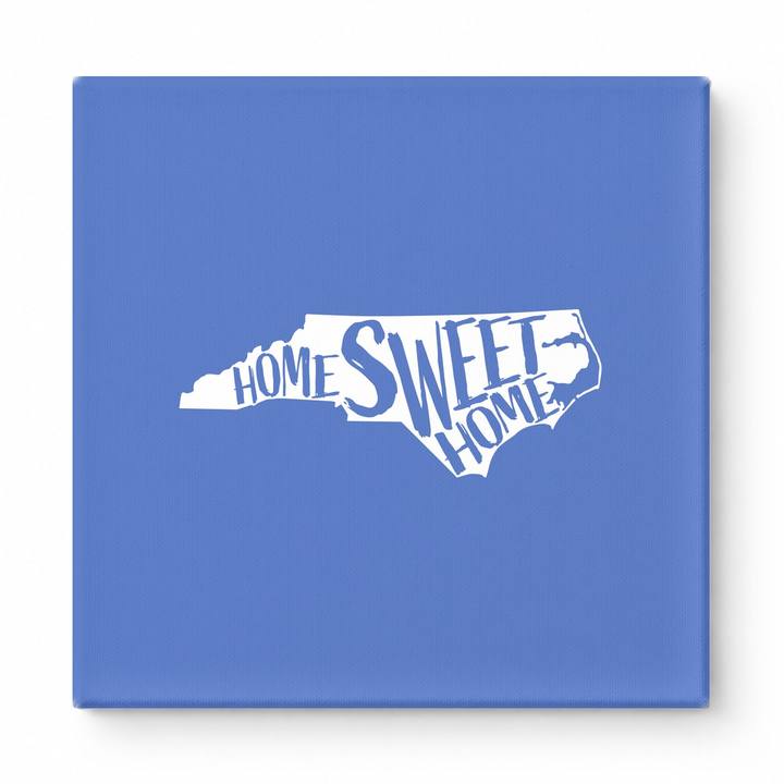 HOME SWEET HOME — North Carolina State Silhouette