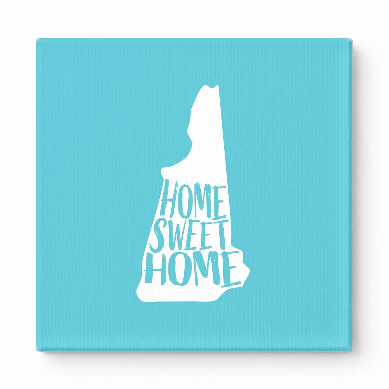 HOME SWEET HOME — New Hampshire State Silhouette