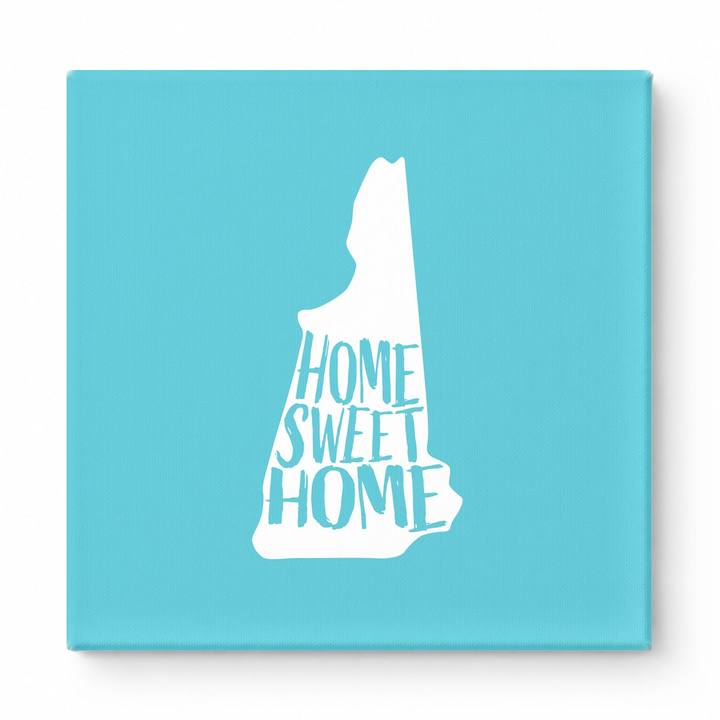 HOME SWEET HOME — New Hampshire State Silhouette