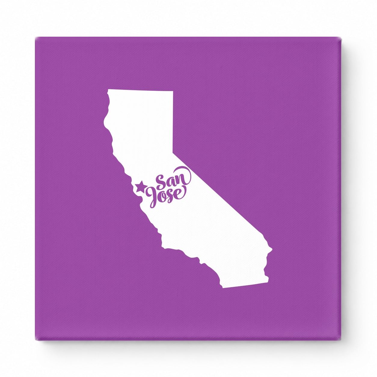 Home Sweet San Jose — California State Silhouette