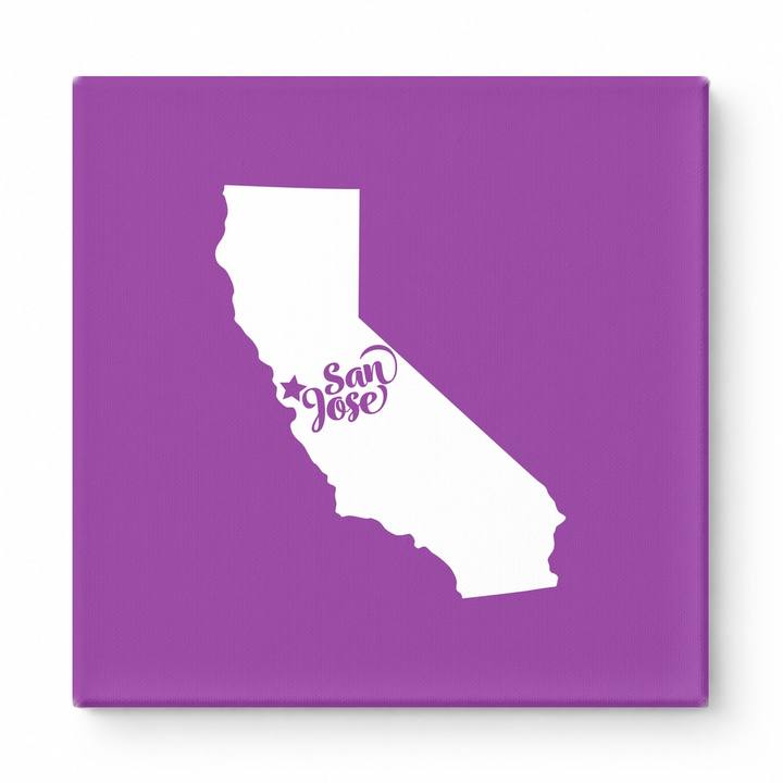 Home Sweet San Jose — California State Silhouette