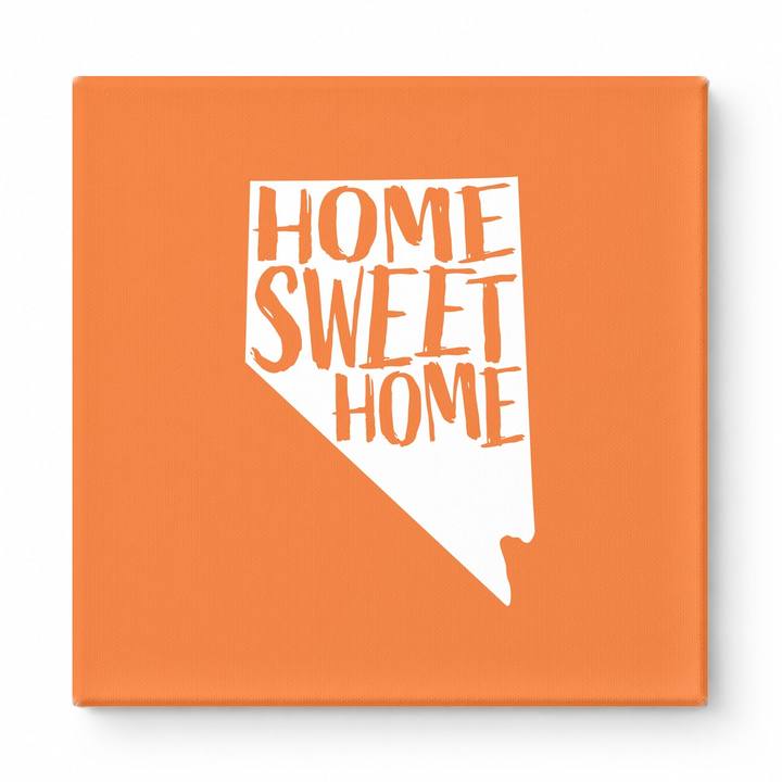 HOME SWEET HOME — Nevada State Silhouette