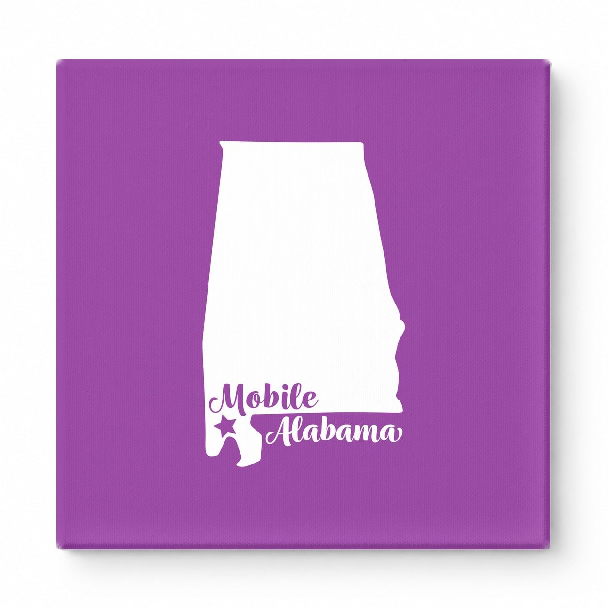 Home Sweet Mobile — Alabama State Silhouette