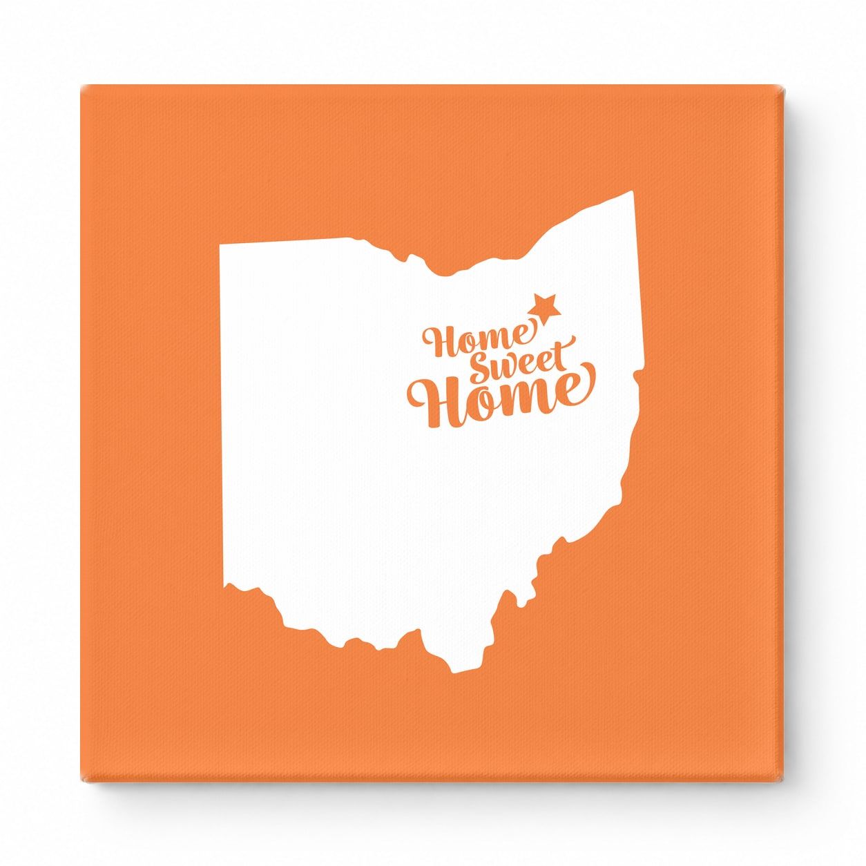 Home Sweet Akron — Ohio State Silhouette
