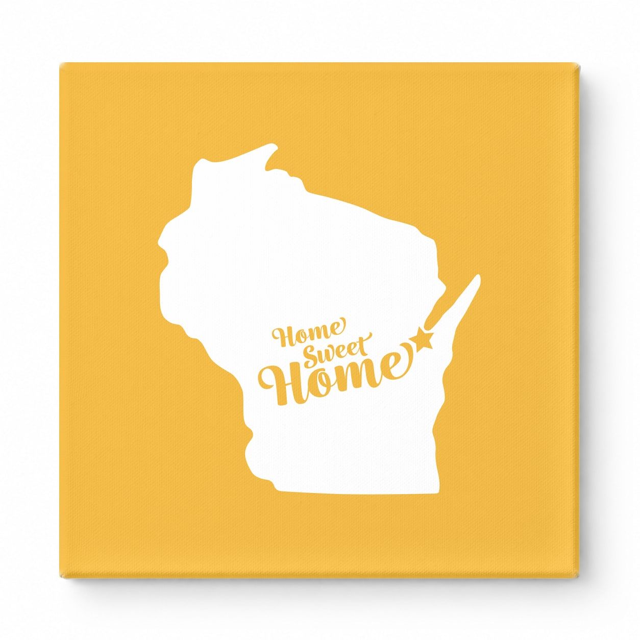 Home Sweet Green Bay — Wisconsin State Silhouette