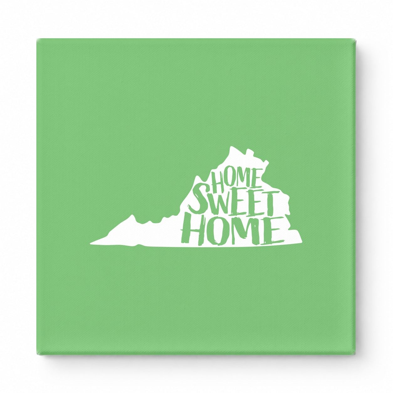Home Sweet Home Virginia — Virginia State Silhouette