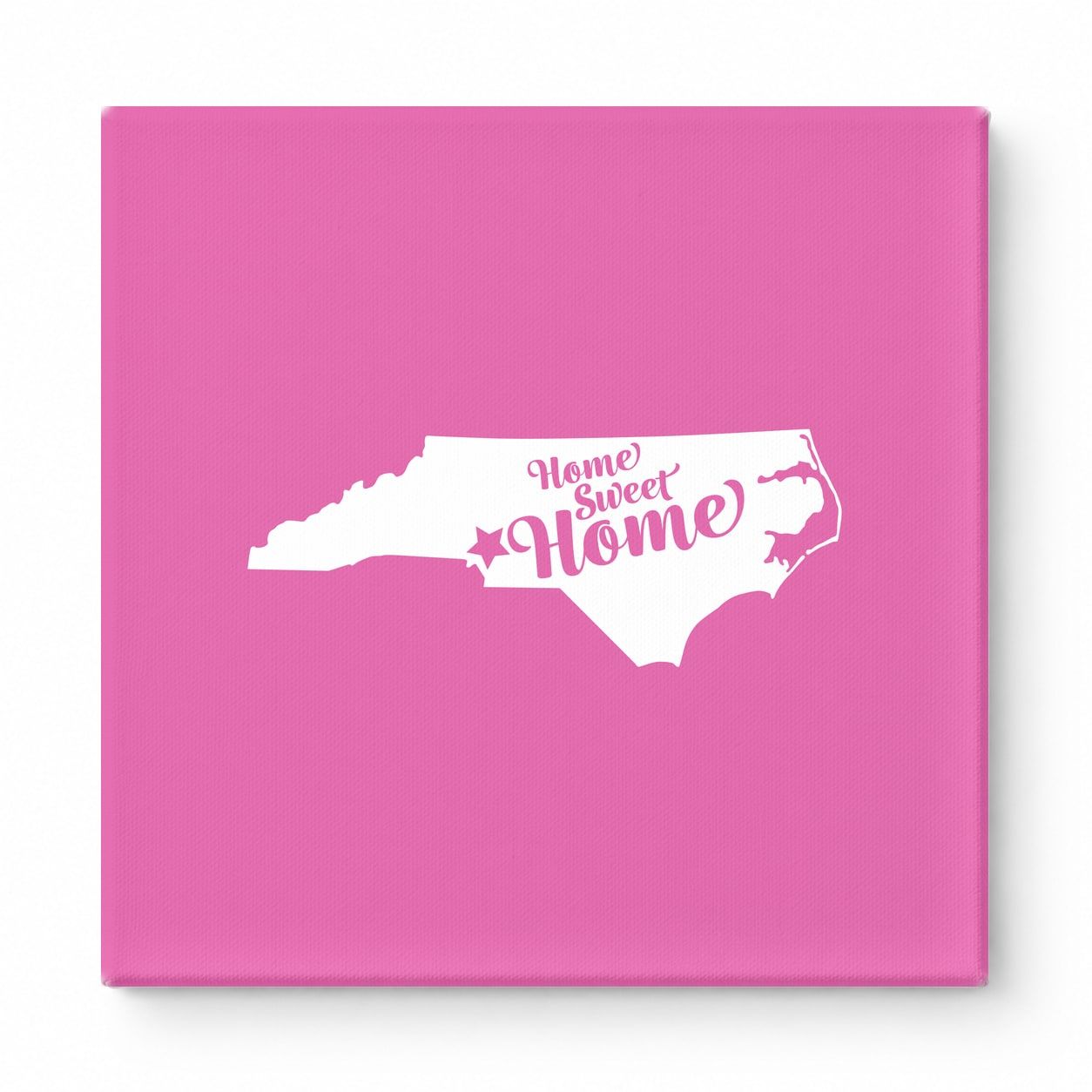 Home Sweet Home — North Carolina State Silhouette
