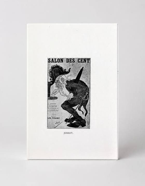 Salon des Cent Jossot - Belle Époque Vintage Exhibition Poster Wall Art