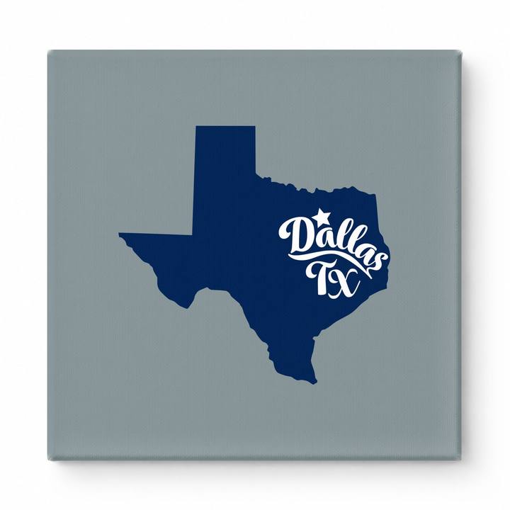 Home Sweet Dallas — Texas State Silhouette