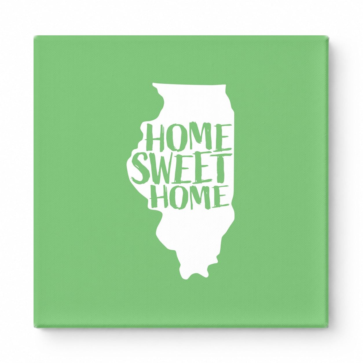 HOME SWEET HOME — Illinois State Silhouette