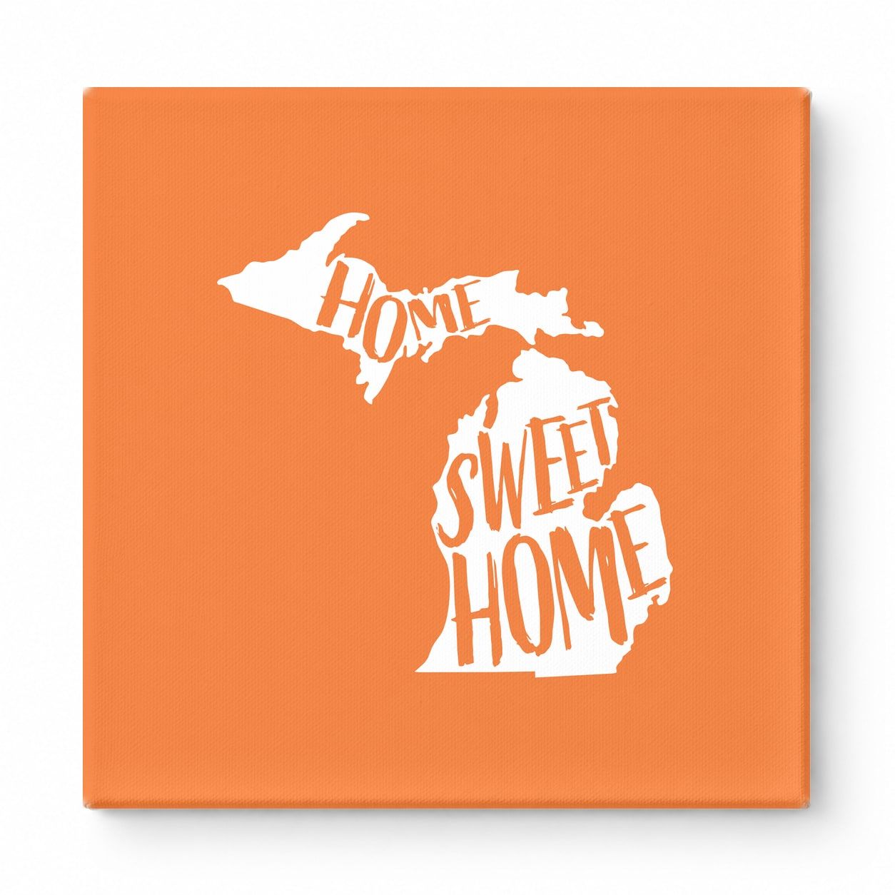 Home Sweet Home — Michigan State Silhouette
