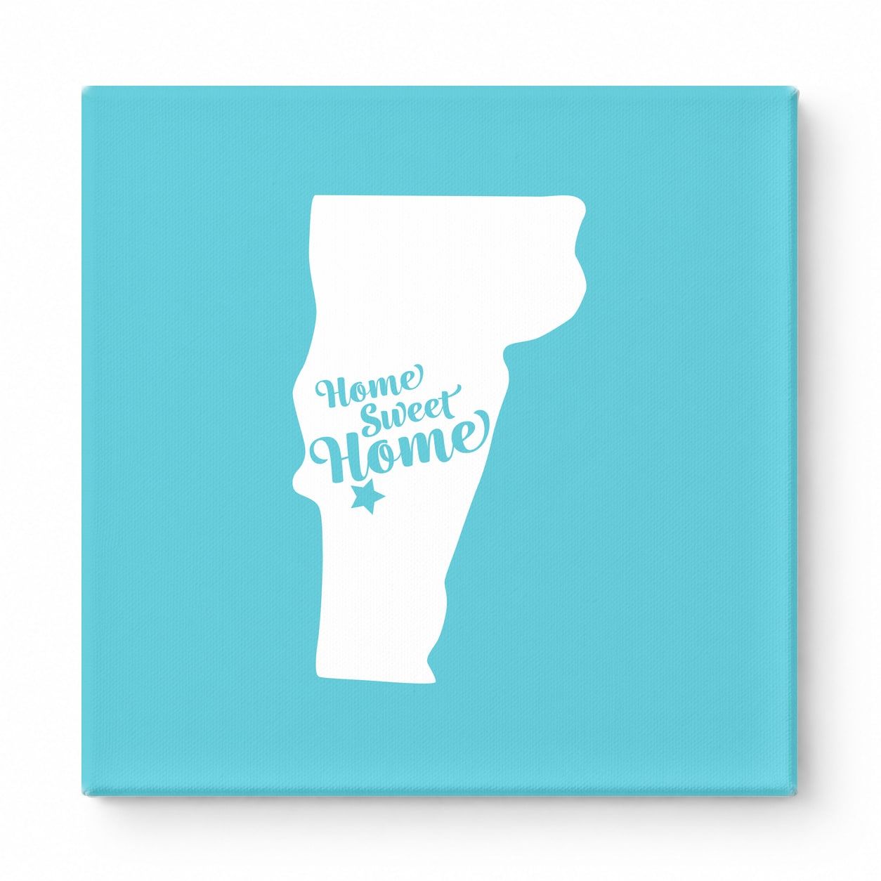 Home Sweet Rutland — Vermont State Silhouette