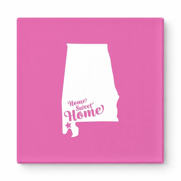 Home Sweet Mobile — Alabama State Silhouette