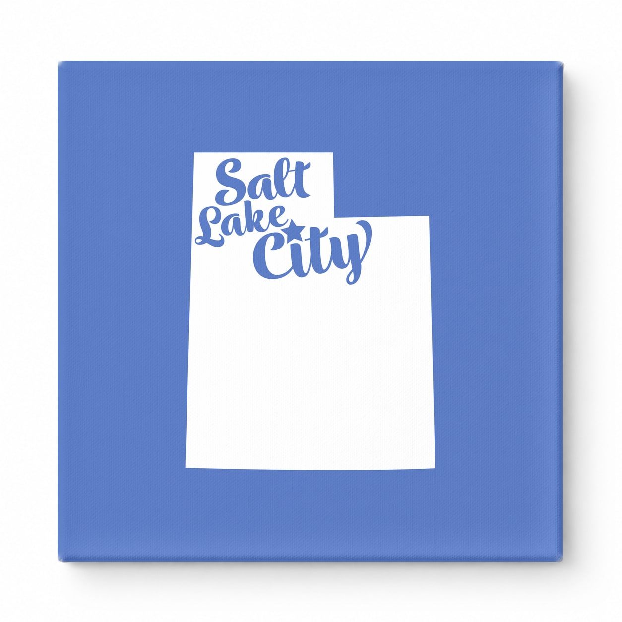 Home Sweet Salt Lake City — Utah State Silhouette