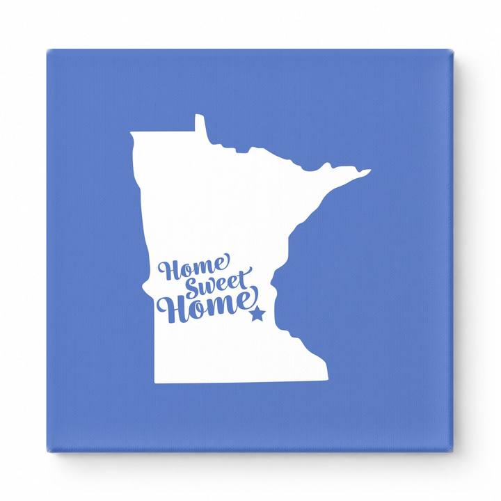 Home Sweet Minneapolis — Minnesota State Silhouette