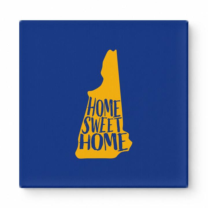 HOME SWEET HOME — New Hampshire State Silhouette