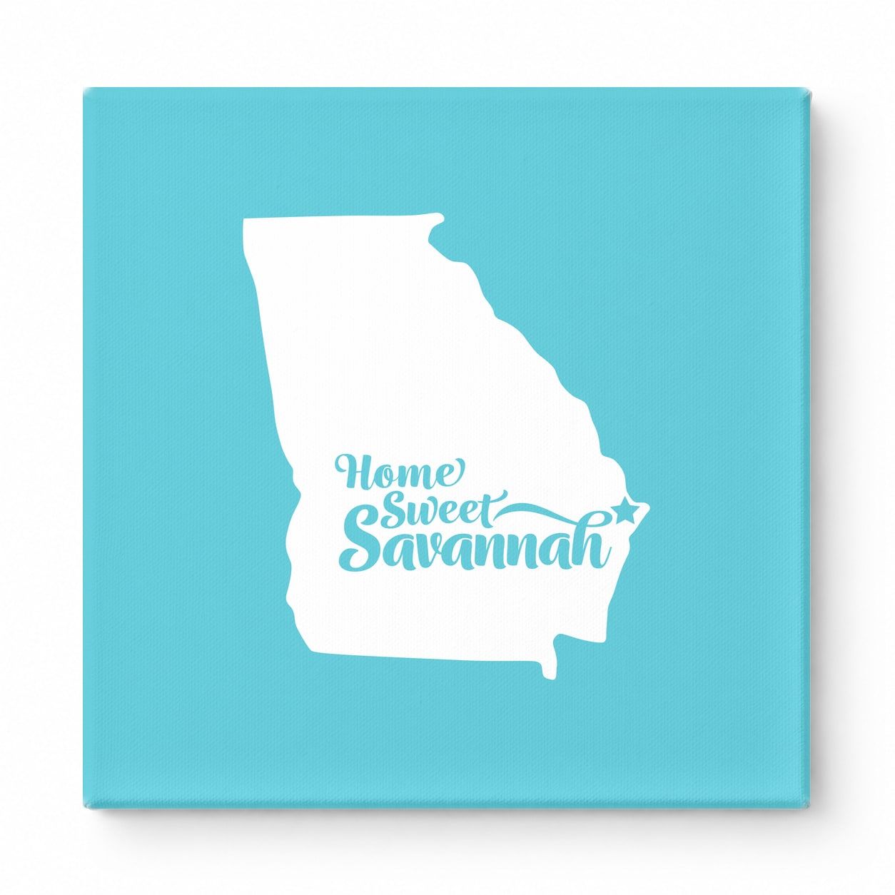Home Sweet Savannah — Georgia State Silhouette