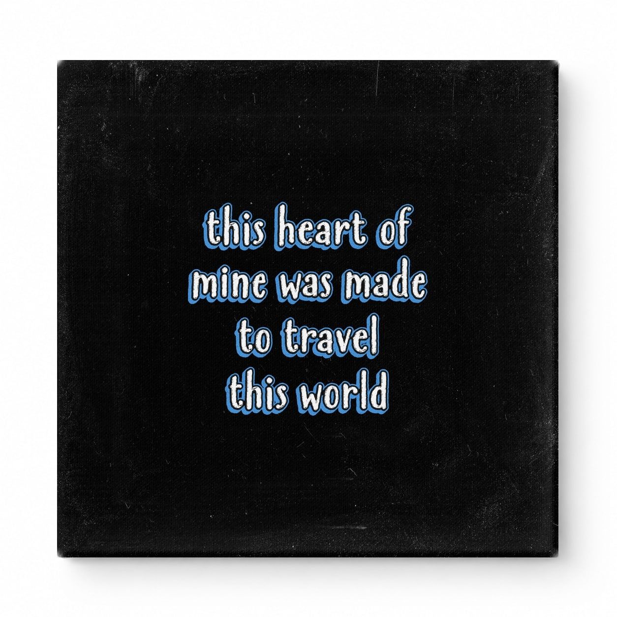 This Heart of Mine Was Made to Travel This World — Geometric Low-Poly