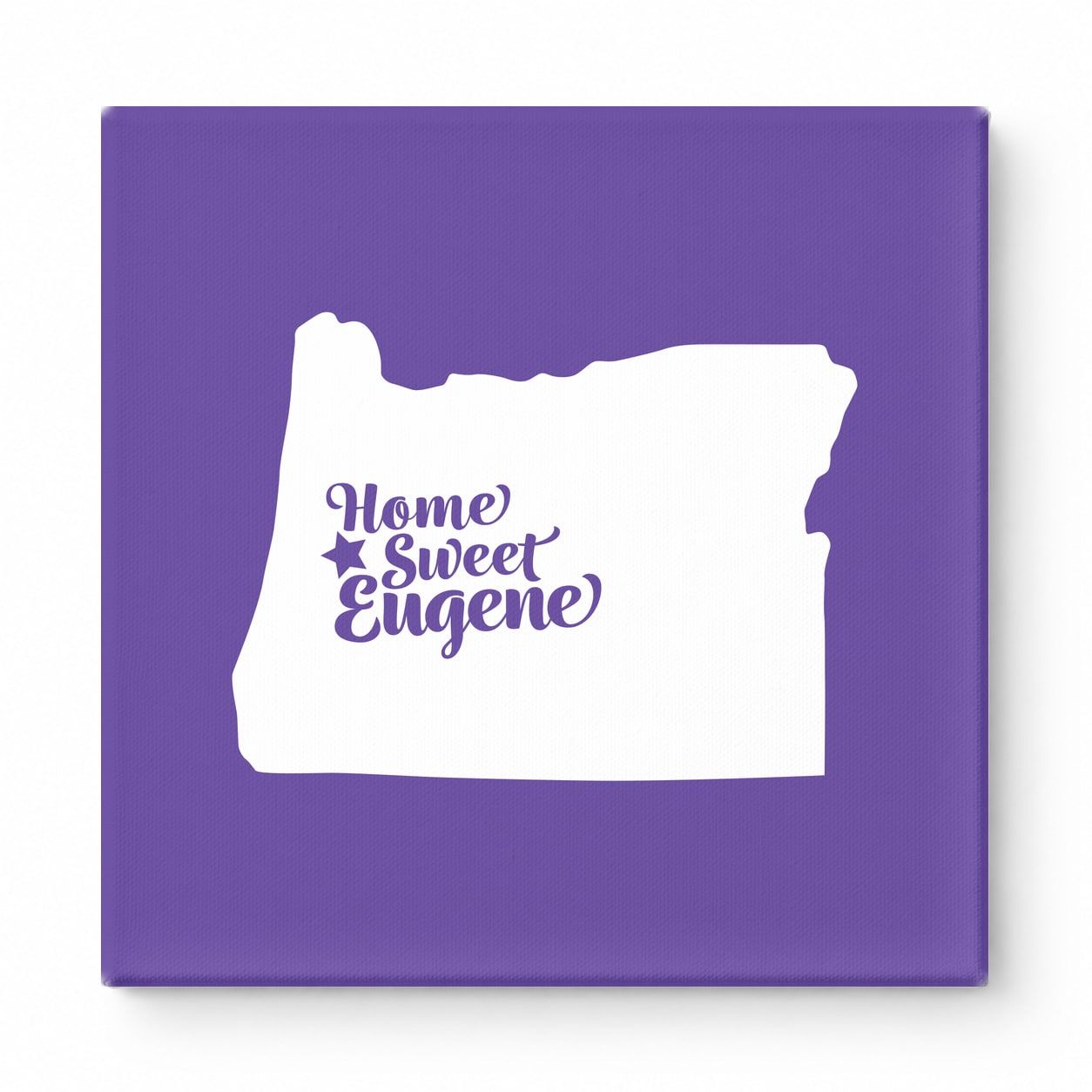 Home Sweet Eugene — Oregon State Silhouette