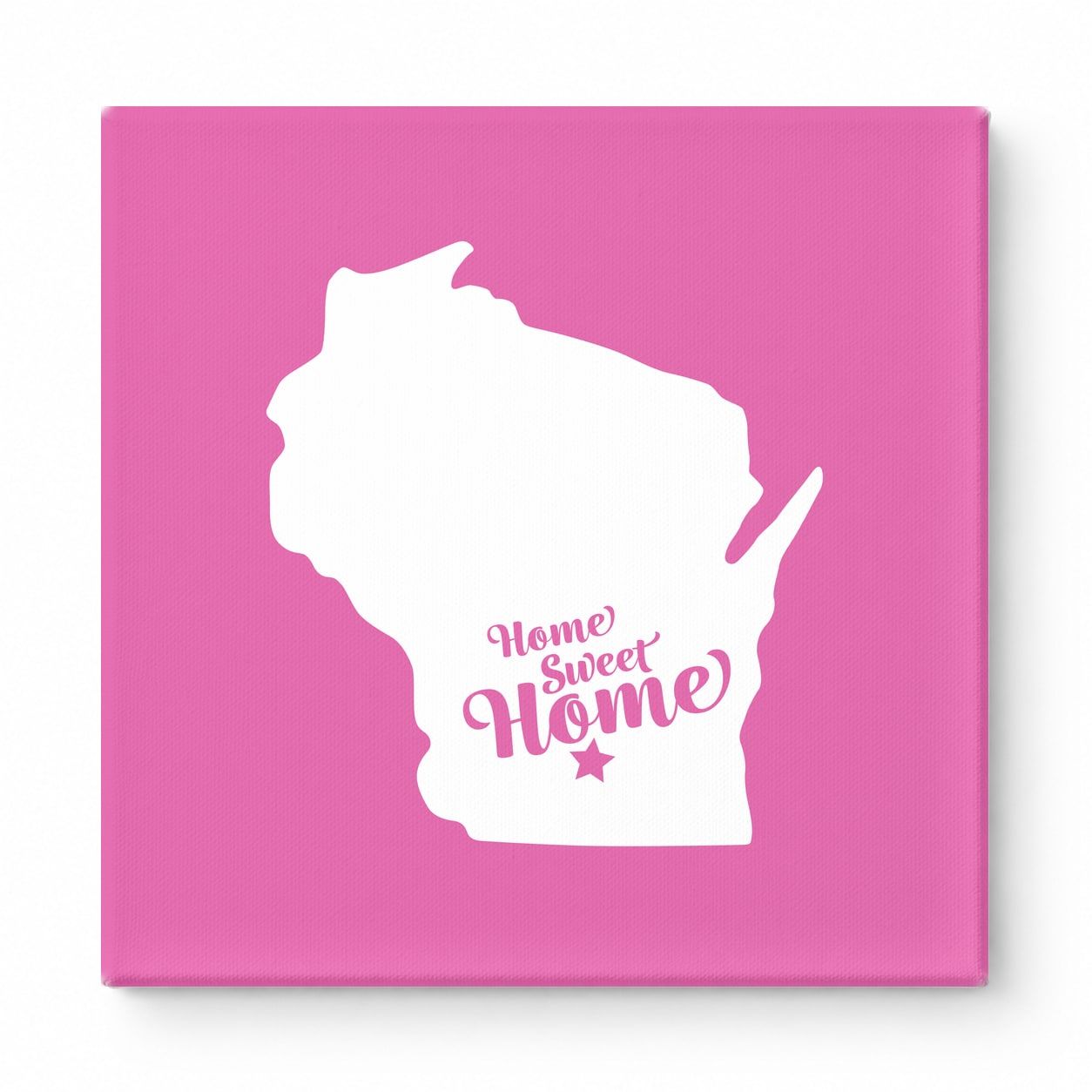 Home Sweet Milwaukee — Wisconsin State Silhouette