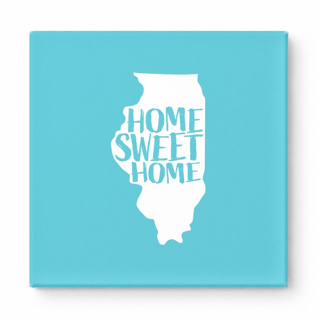 HOME SWEET HOME — Illinois State Silhouette