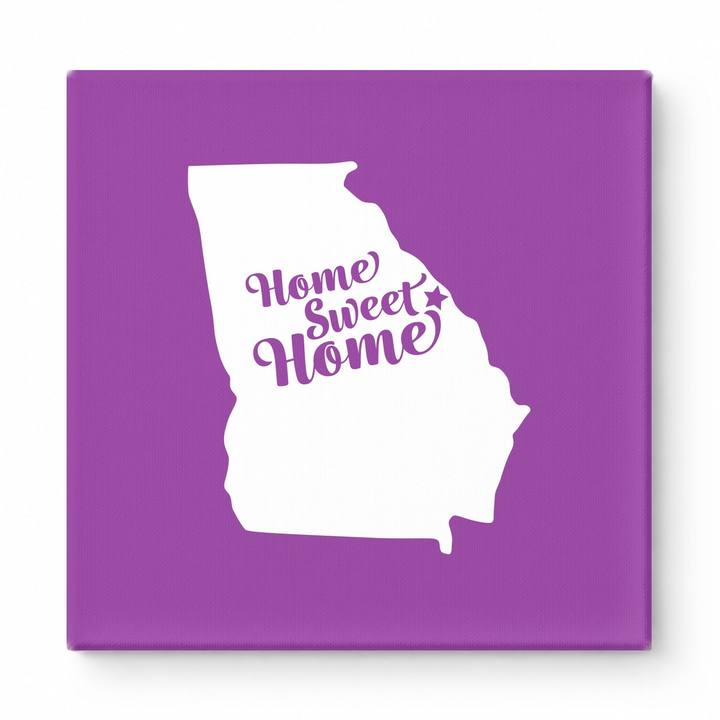 Home Sweet Augusta — Georgia State Silhouette