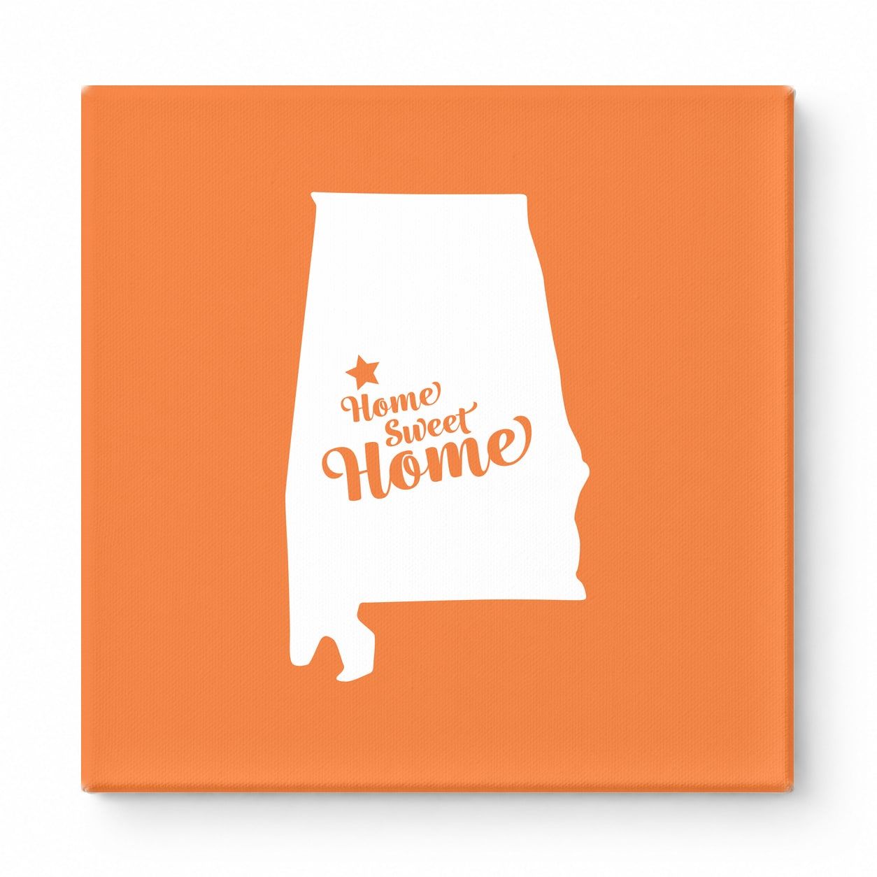 Home Sweet Montgomery — Alabama State Silhouette