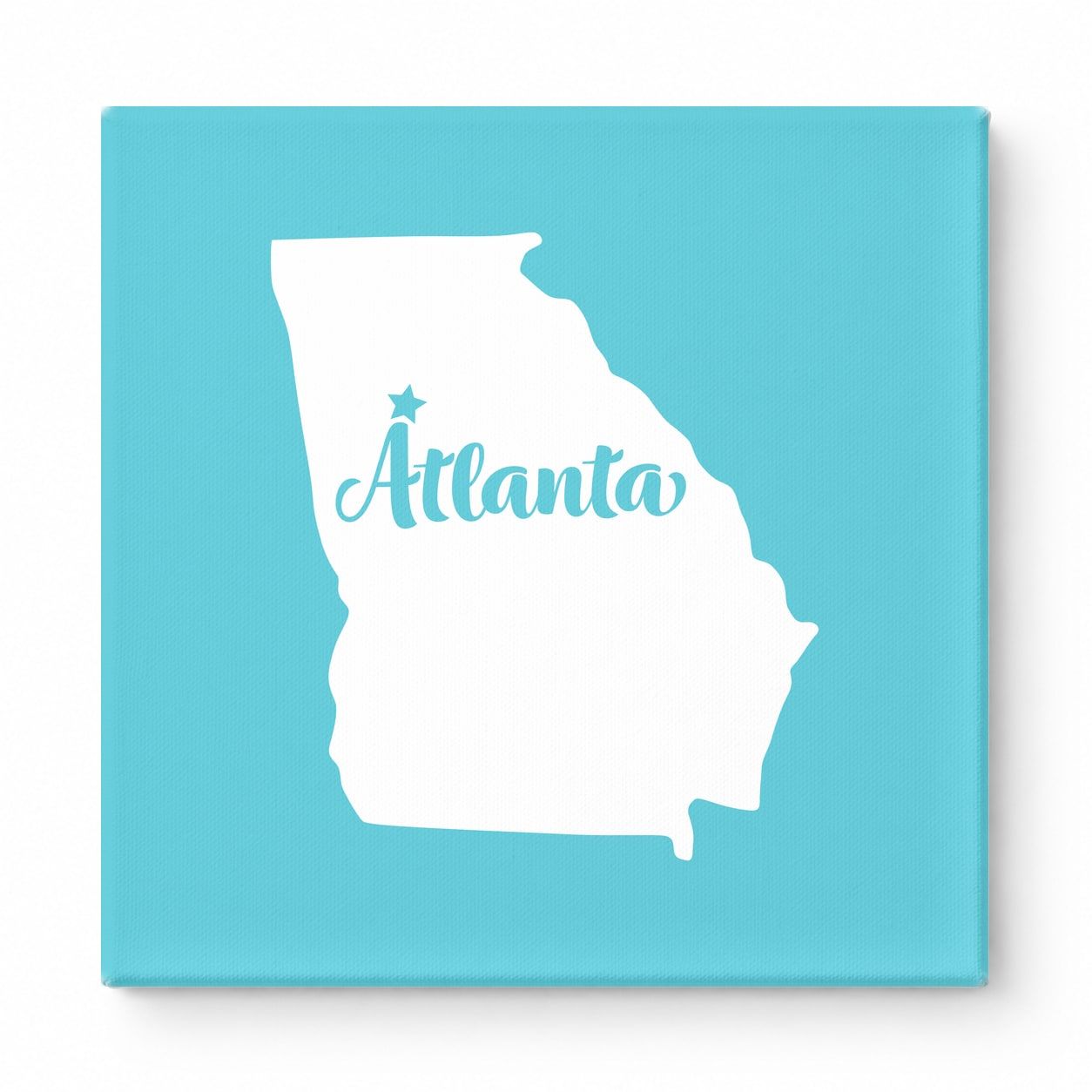 Home Sweet Atlanta — Georgia State Silhouette