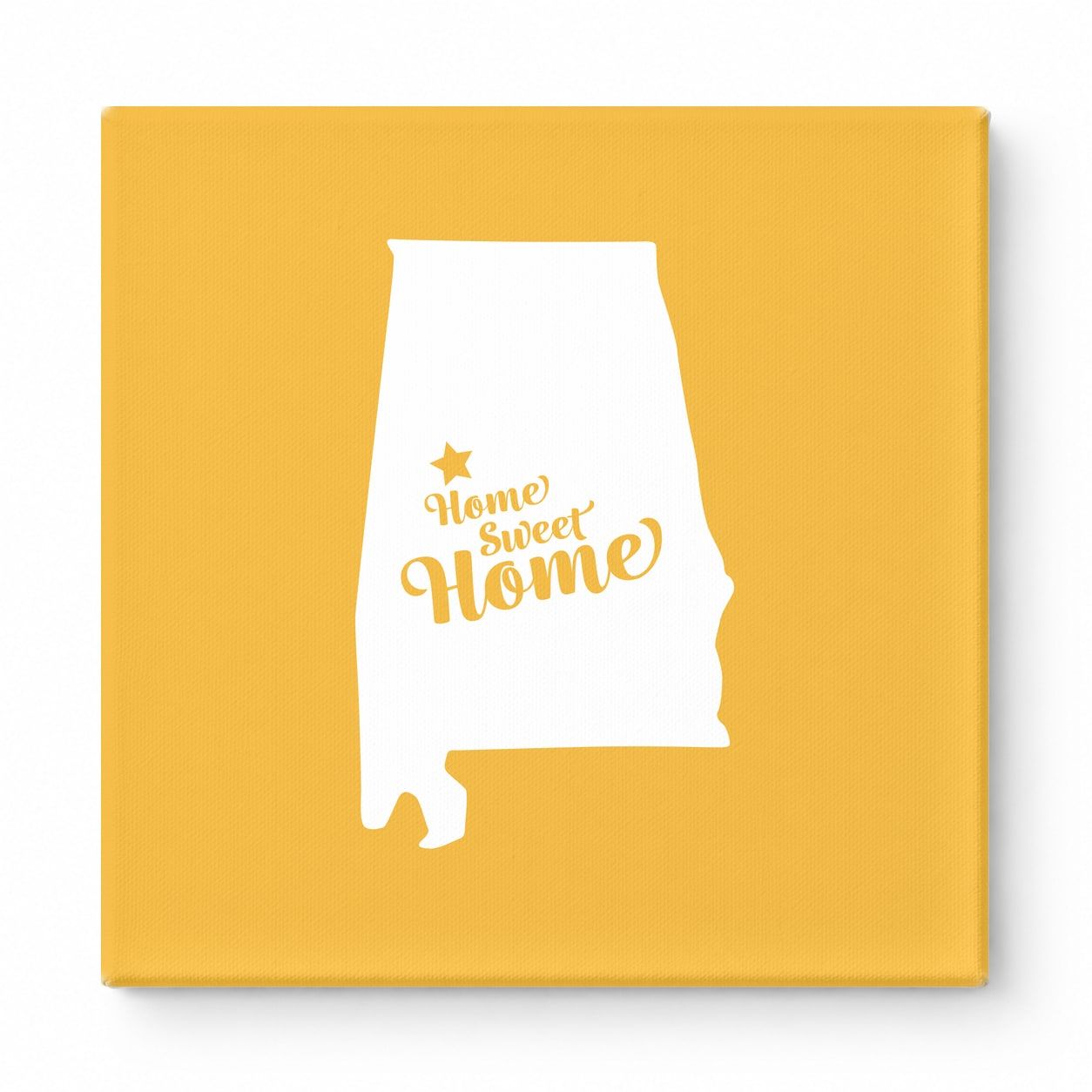 Home Sweet Montgomery — Alabama State Silhouette