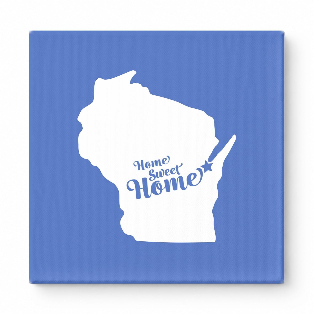 Home Sweet Green Bay — Wisconsin State Silhouette