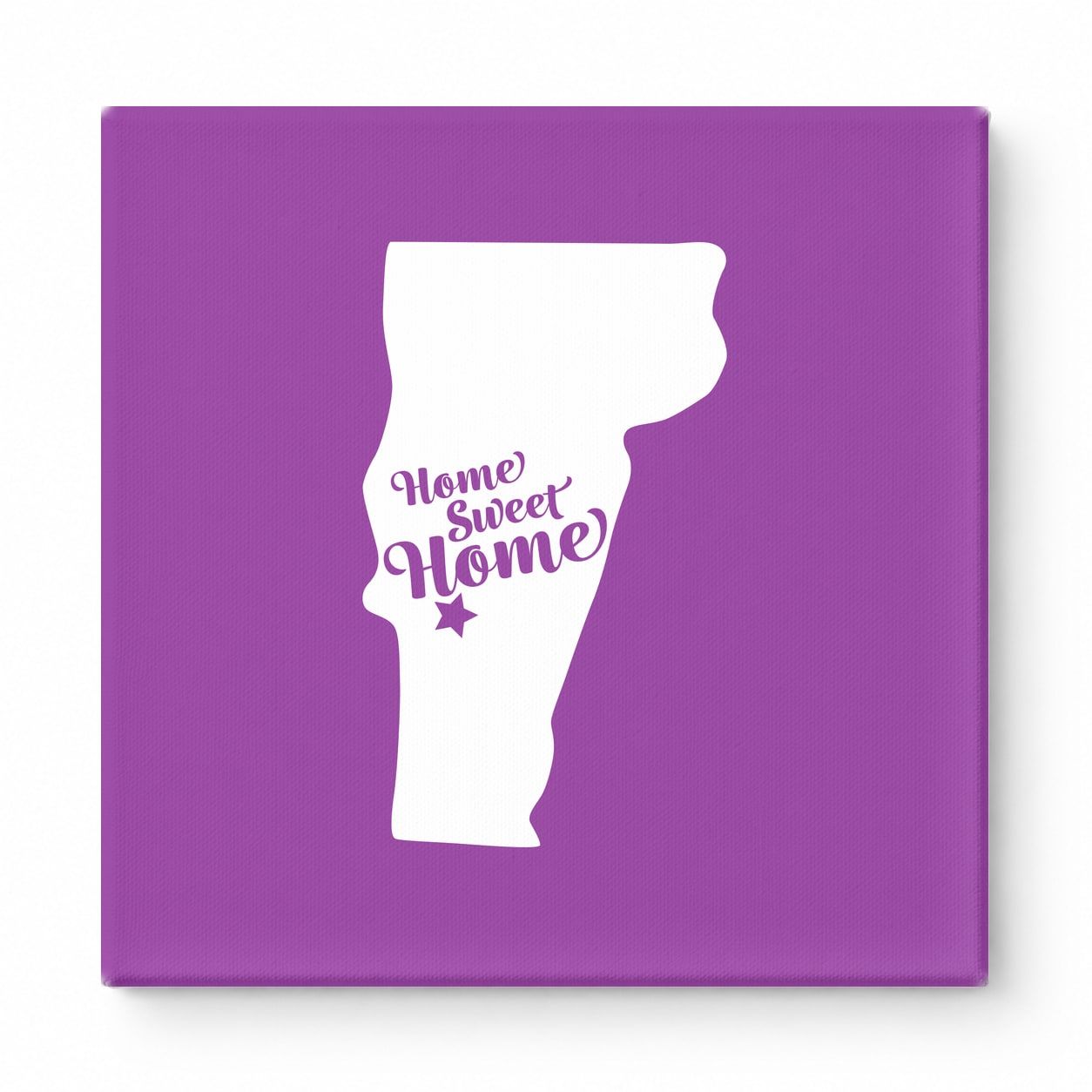Home Sweet Rutland — Vermont State Silhouette