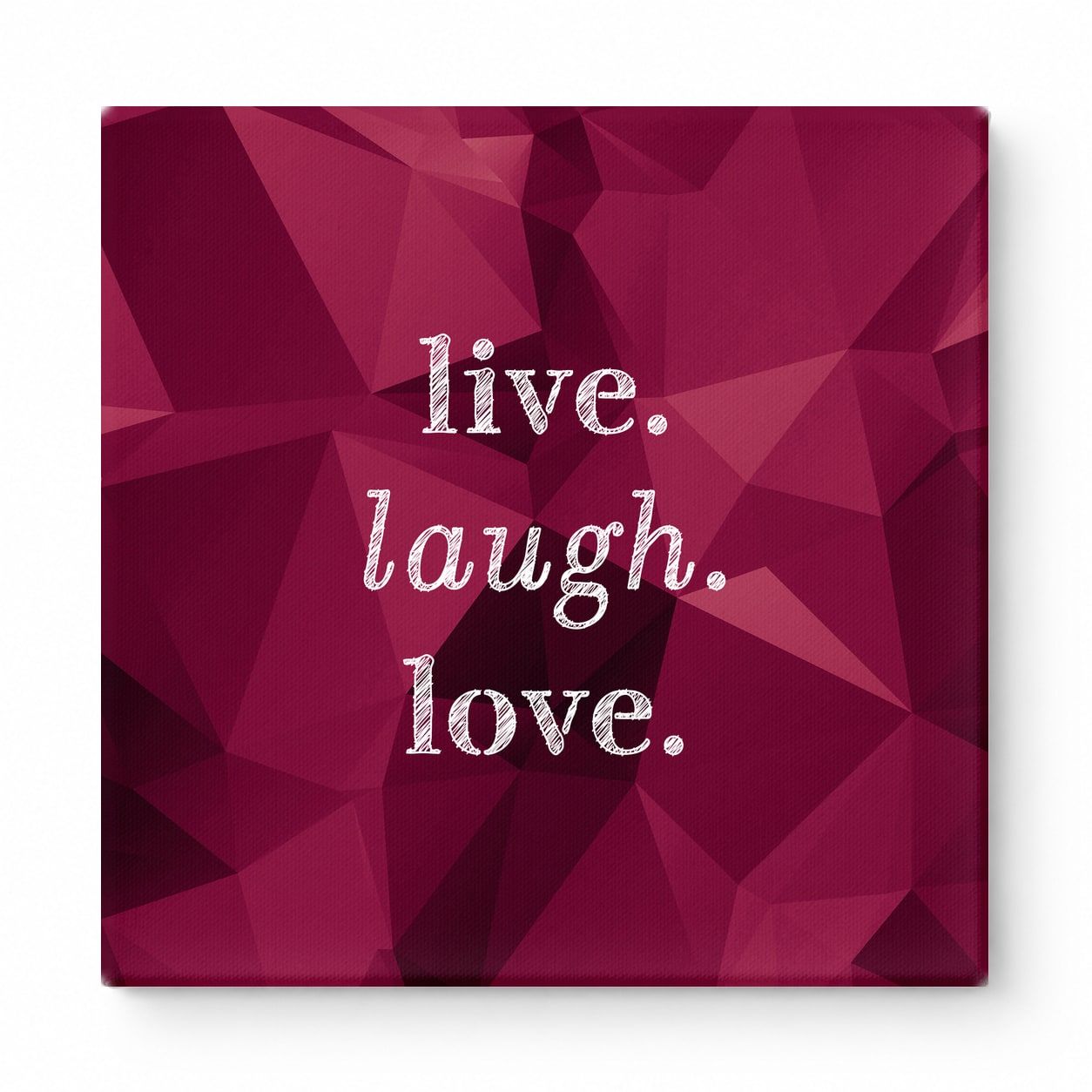 Live. Laugh. Love — Soft Watercolor Wash