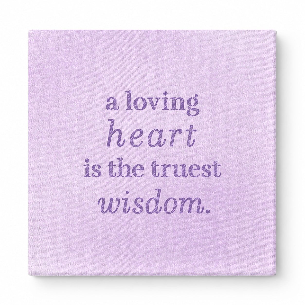 A Loving Heart Is the Truest Wisdom — Geometric Low-Poly