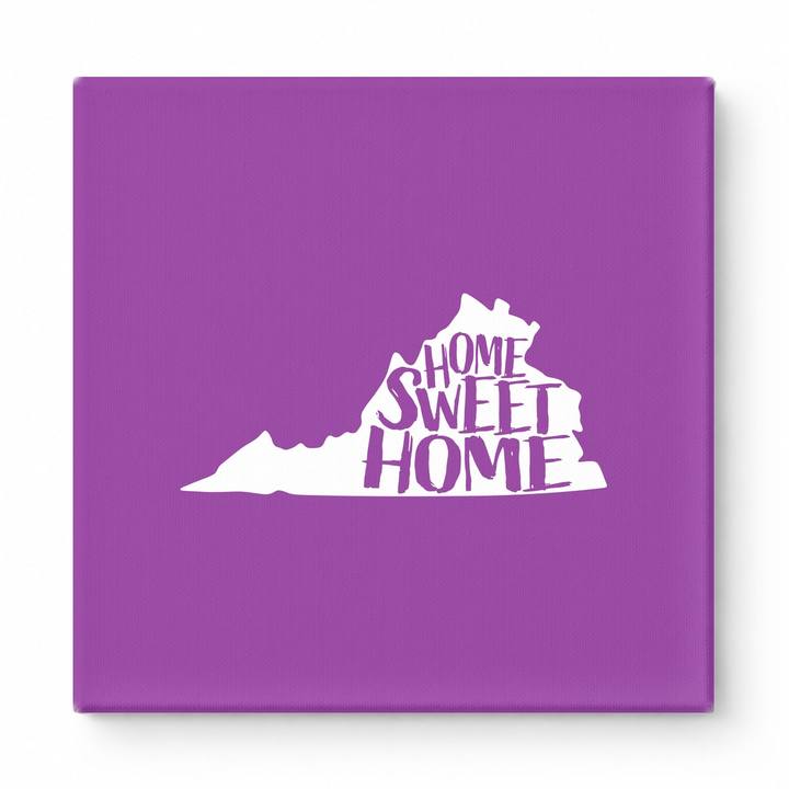 HOME SWEET HOME — Virginia State Silhouette