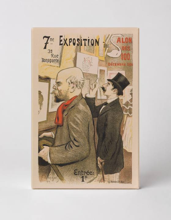 7me Exposition du Salon des 100 1894 - Belle Époque Vintage Poster Wall Art