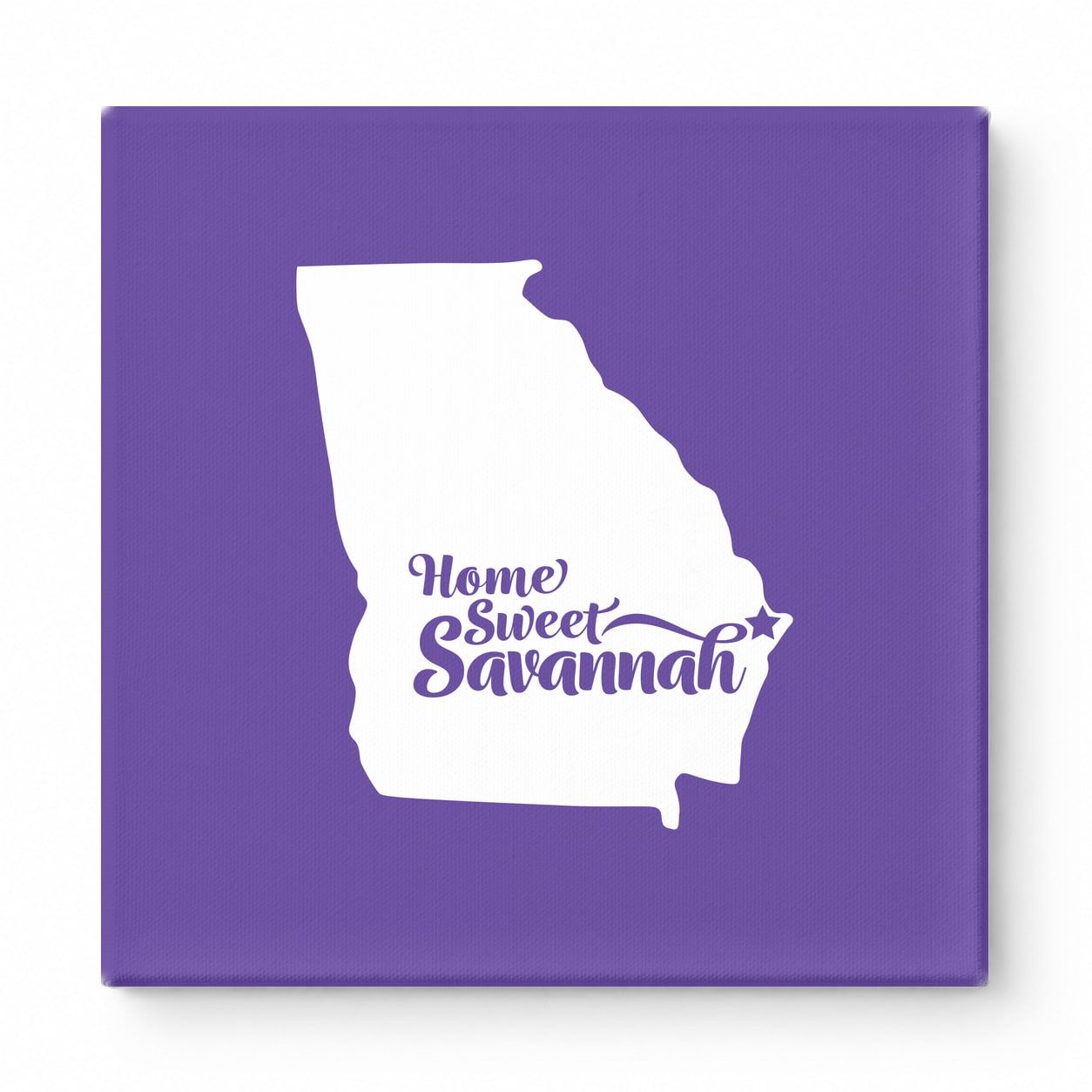 Home Sweet Savannah — Georgia State Silhouette