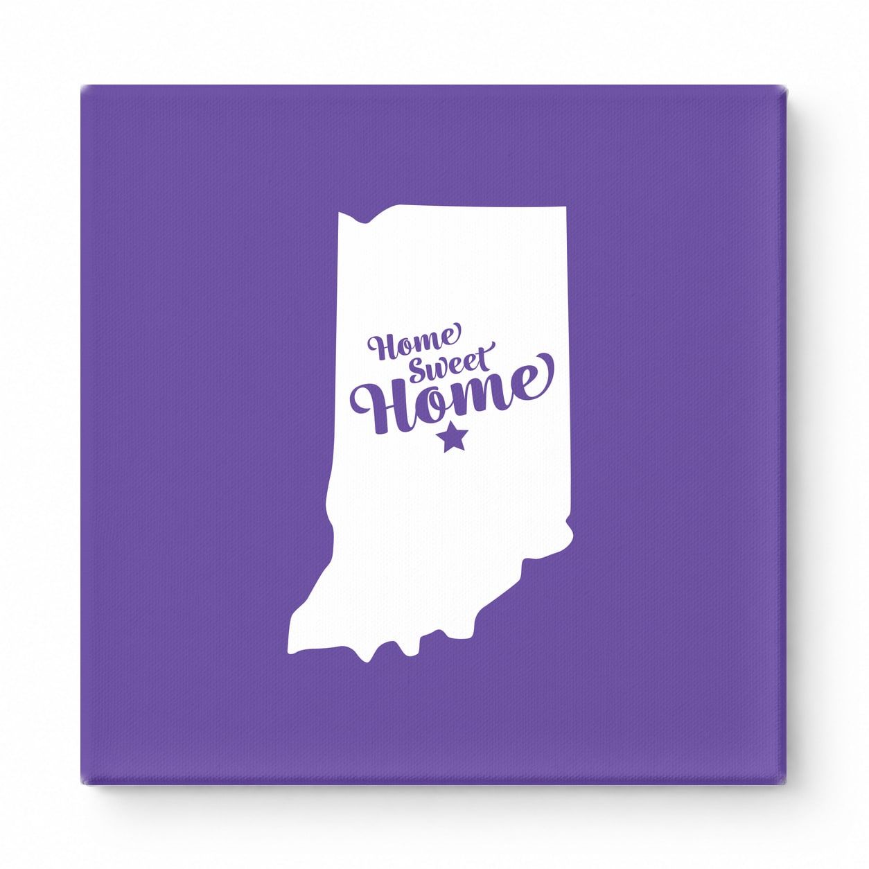 Home Sweet Indianapolis — Indiana State Silhouette