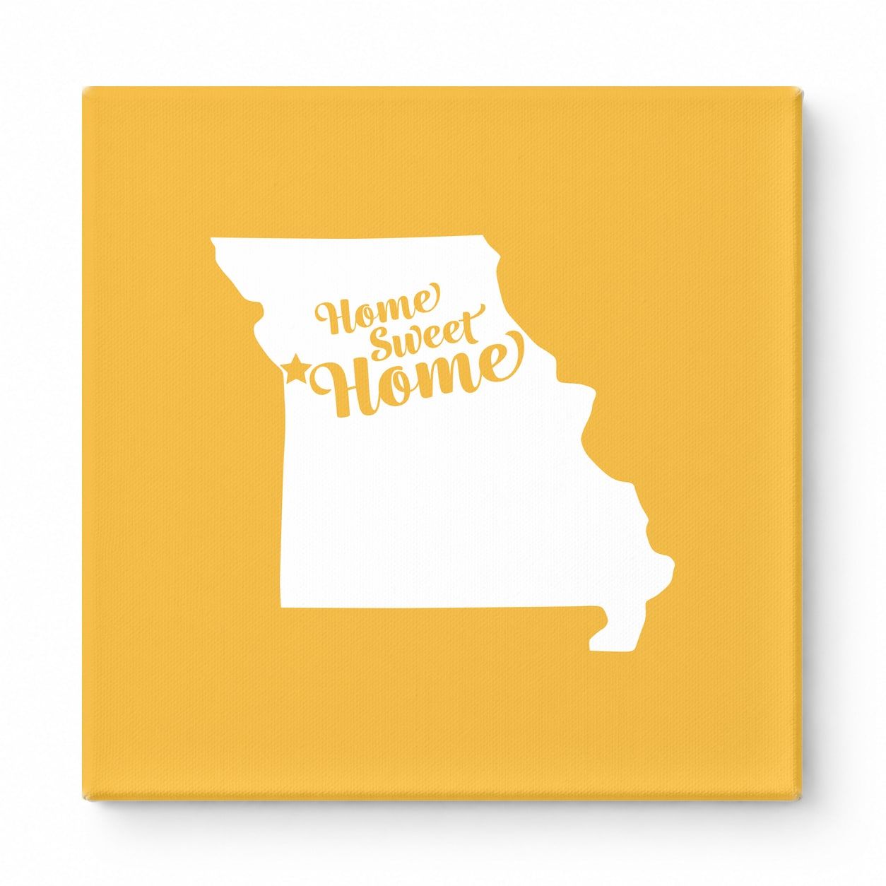 Home Sweet Kansas City — Missouri State Silhouette