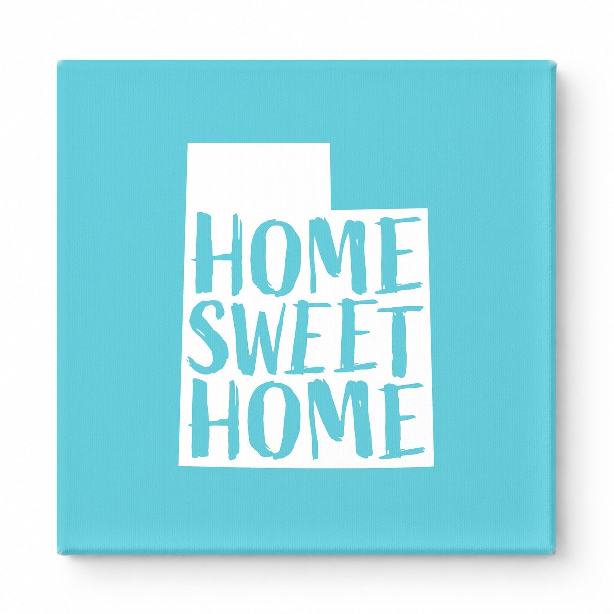 Home Sweet Home Utah — Utah State Silhouette